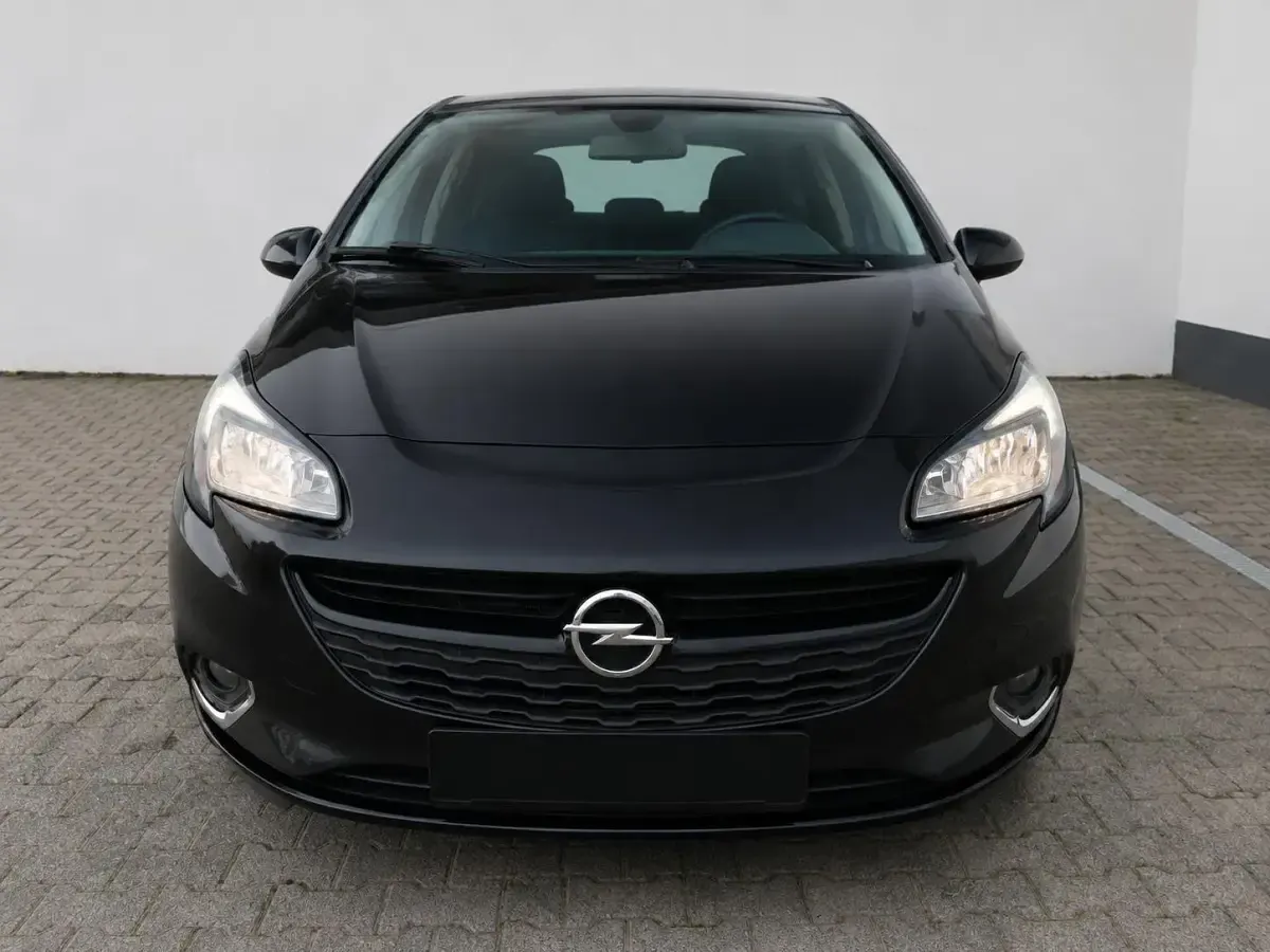 Gebraucht Opel Corsa Edition 101 PS (74 kW) 2016 Schwarz Kleinwagen