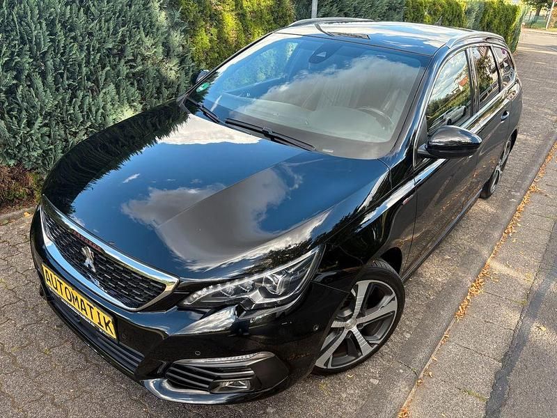 Schwarz Gebraucht 2017 Peugeot 308 GT-line Limousine | 6.990 € (Fairer Preis) - Bild 1/4