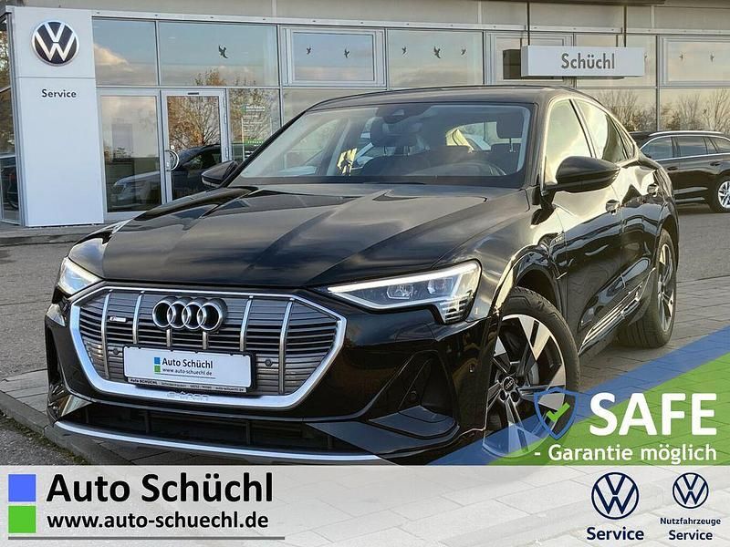 Schwarz Gebraucht 2022 Audi e-tron Sportback S-Line SUV | 28.770 € (Superpreis) - Bild 1/4