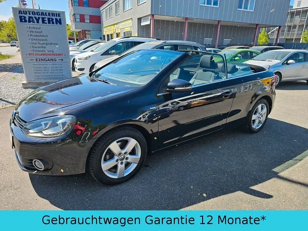 Gebraucht VW Golf Cabriolet Life 122 PS (89 kW) 2014 Grau Cabrio
