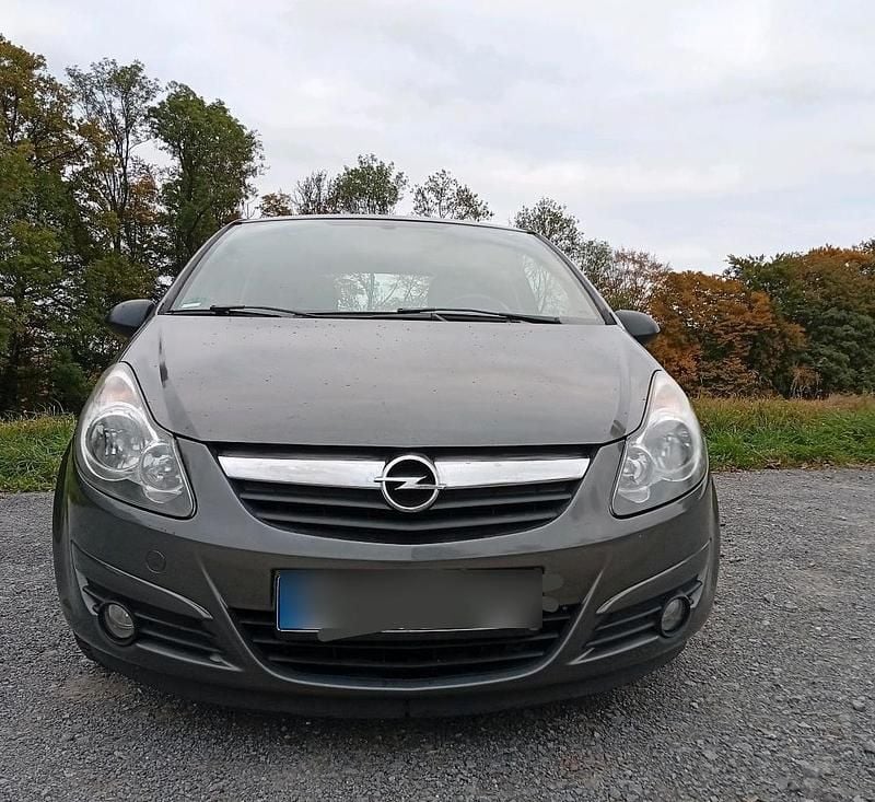 Grau Gebraucht 2008 Opel Corsa Sport Kleinwagen | 799 € (Superpreis) - Bild 1/4