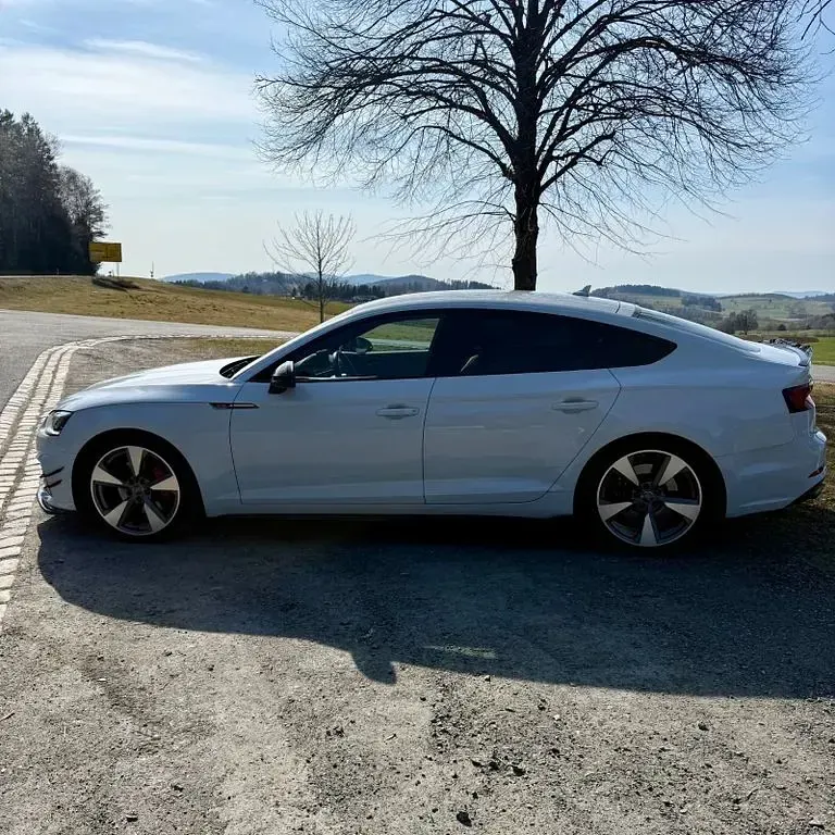 Gebraucht Audi A5 Sportback S-Line 252 PS (185 kW) 2017 Weiß Kleinwagen