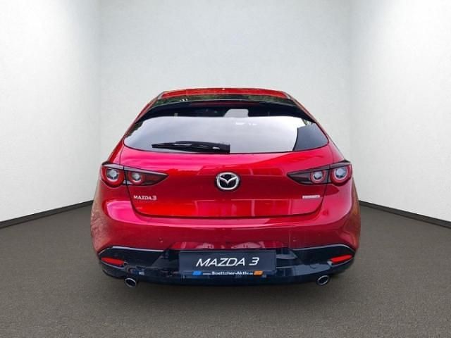 Nowe Mazda 3 Exclusive 122 KM (89 kW) 2025 Czerwony Sedan/Limuzyna