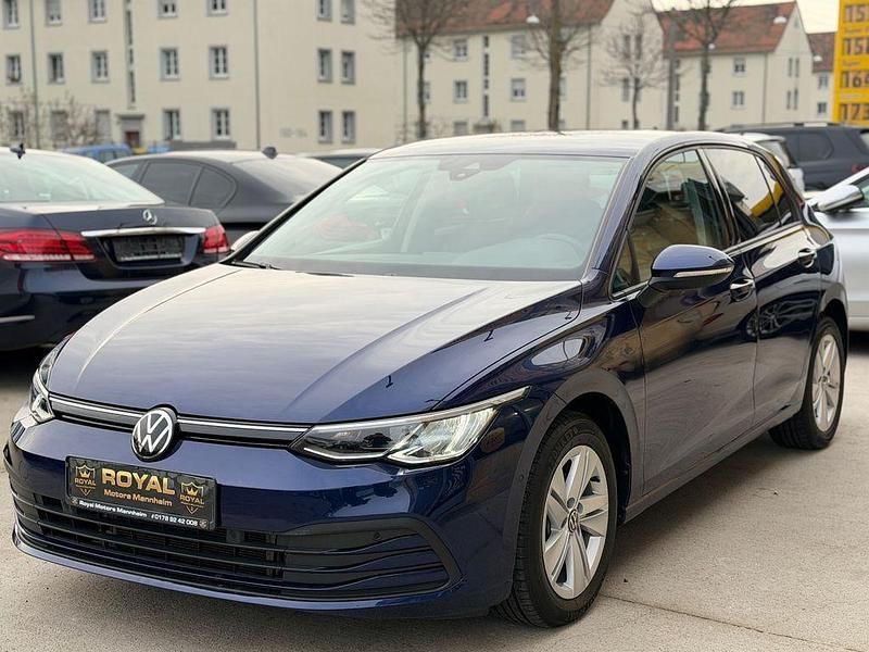 Blau Gebraucht 2022 VW Golf Limousine | 16.999 € (Guter Preis) - Bild 1/4