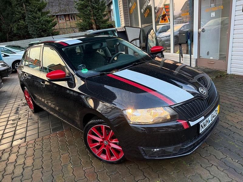 Gebraucht Skoda Rapid 90 PS (66 kW) 2016 Schwarz Kleinwagen