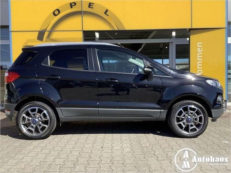 Gebraucht Ford Ecosport Titanium 125 PS (91 kW) 2017 Schwarz SUV