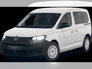 Neu VW Caddy 102 PS (75 kW) 2025 Grau (pure grey) Van / Kleinbus