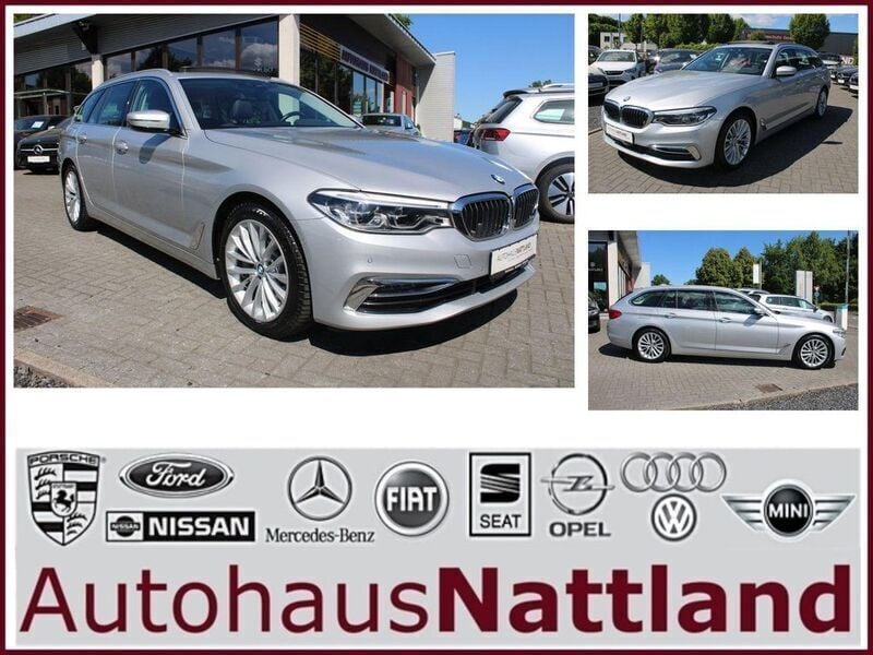 Glaciersilber Gebraucht 2019 BMW 530 Luxury Line Kombi | 18.950 € (Guter Preis) - Bild 1/4