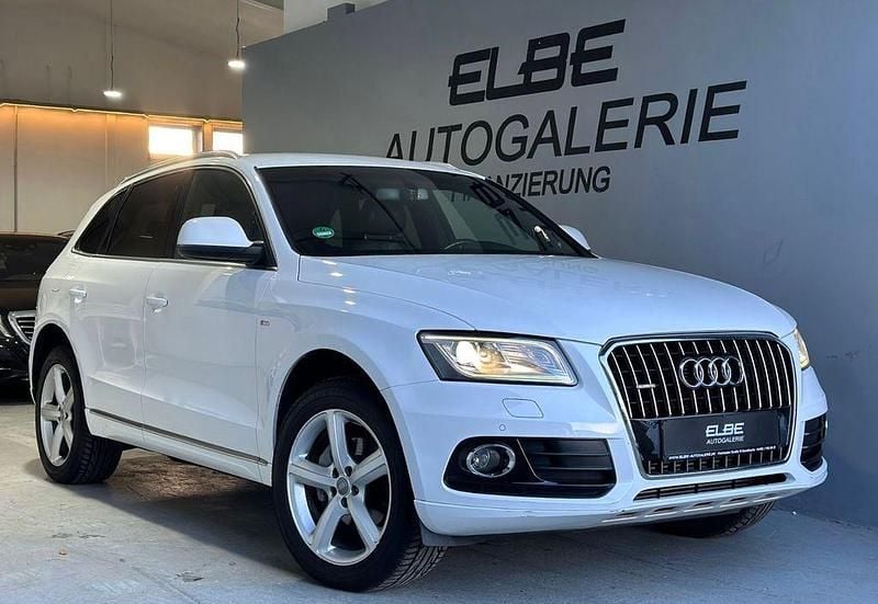 Weiß Gebraucht 2013 Audi Q5 S-Line SUV | 14.900 € (Guter Preis) - Bild 1/4