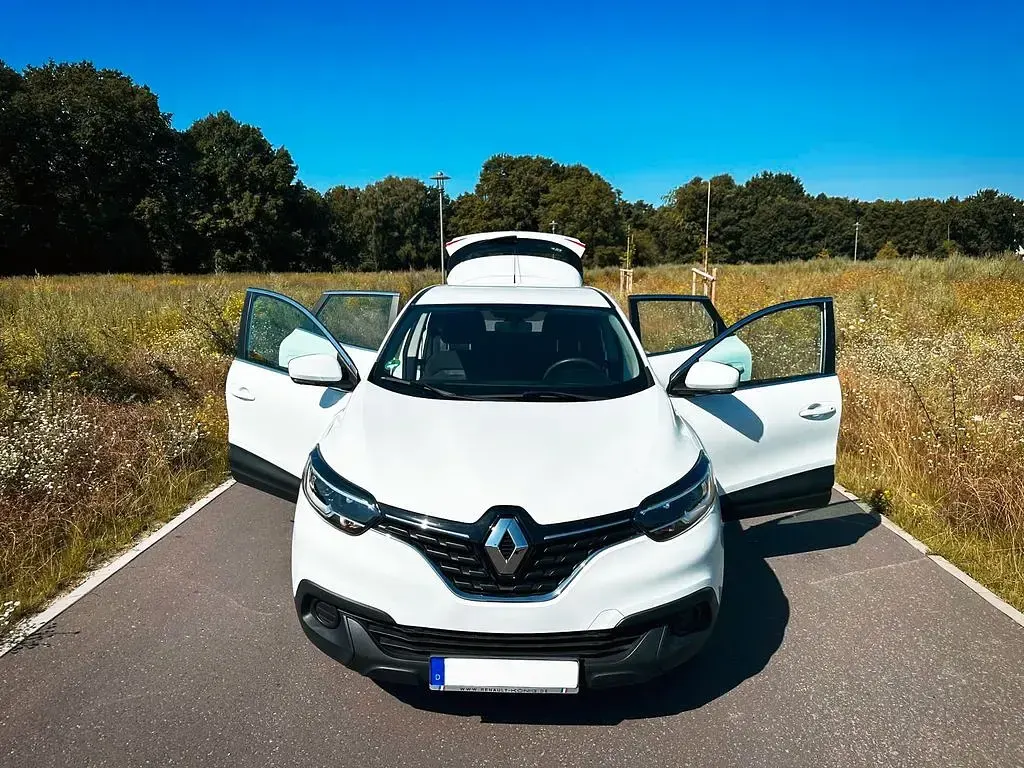 Gebraucht Renault Kadjar Life 140 PS (102 kW) 2018 Weiß SUV