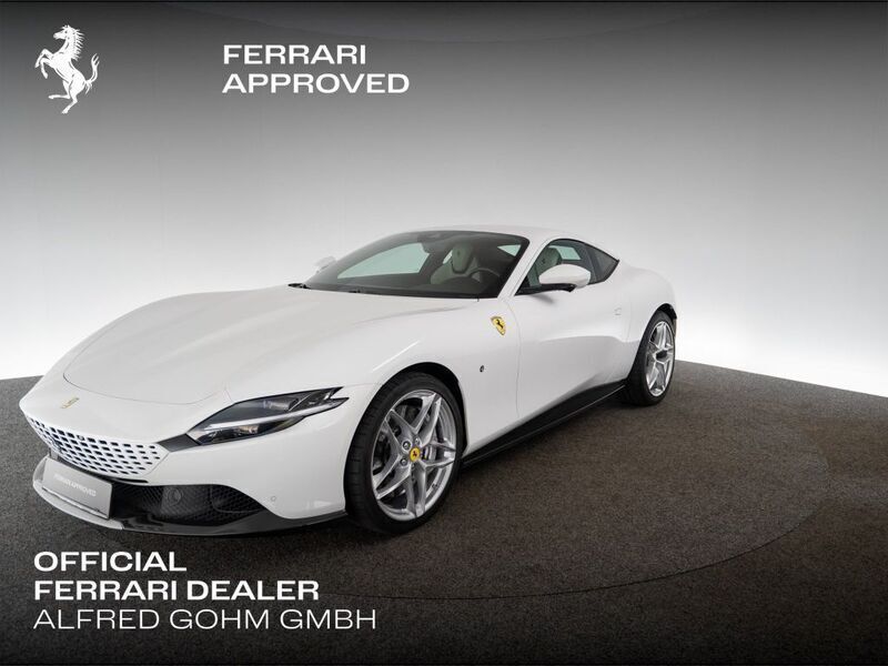 Bianco cervino Gebraucht 2021 Ferrari Roma Coupé | 219.900 € (Teuer) - Bild 1/4