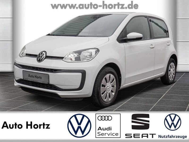 Weiß Gebraucht 2021 VW up! move up! Kleinwagen | 10.450 € (Fairer Preis) - Bild 1/4