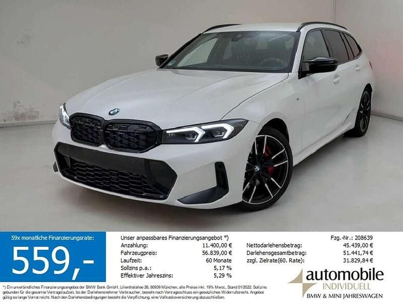 Mineralweiss met. Gebraucht 2025 BMW 340 M Sport Kombi | 56.839 € (Guter Preis) - Bild 1/4