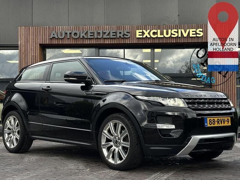 Schwarz Gebraucht 2011 Land Rover Range Rover evoque Prestige Coupé | 17.155 € (Teuer) - Bild 1/4