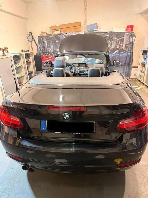Gebraucht BMW 220 Advantage 184 PS (135 kW) 2017 Schwarz Cabrio