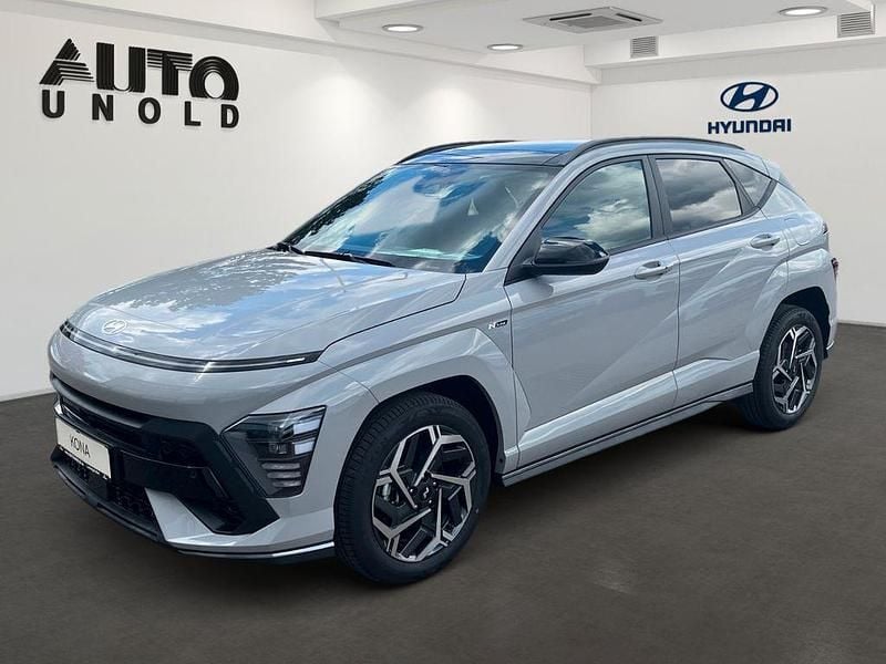 Grau Neu 2025 Hyundai Kona N Line SUV | 30.590 € (Guter Preis) - Bild 1/4