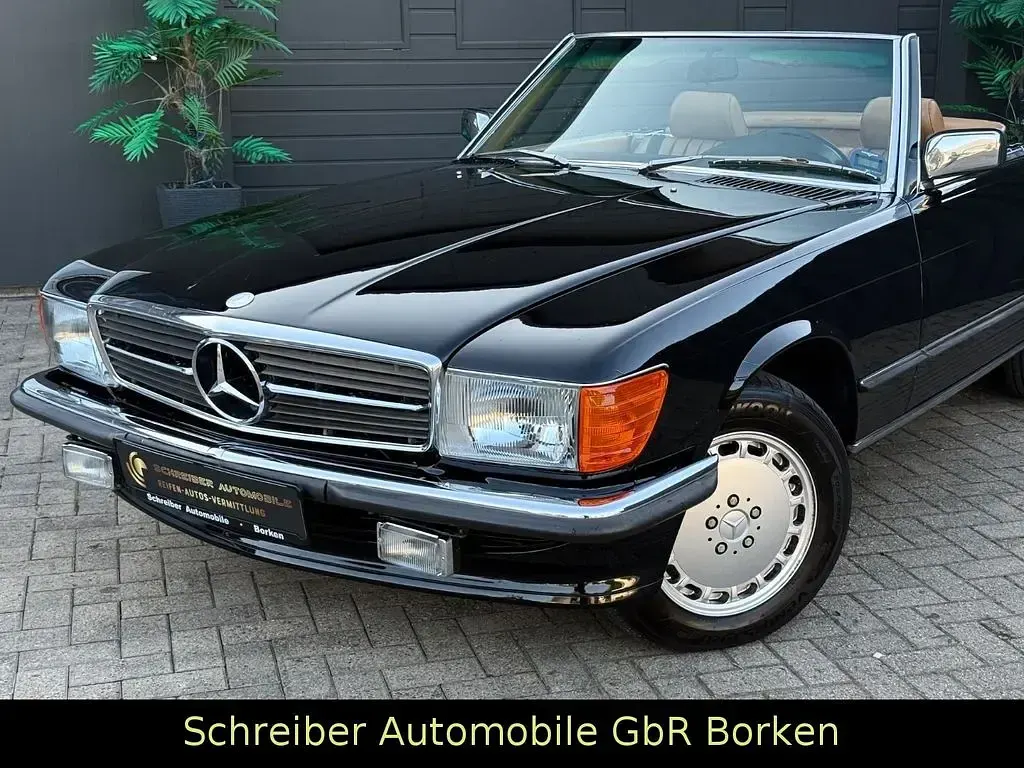 Gebraucht Mercedes SL450 218 PS (160 kW) 1980 Schwarz Cabrio