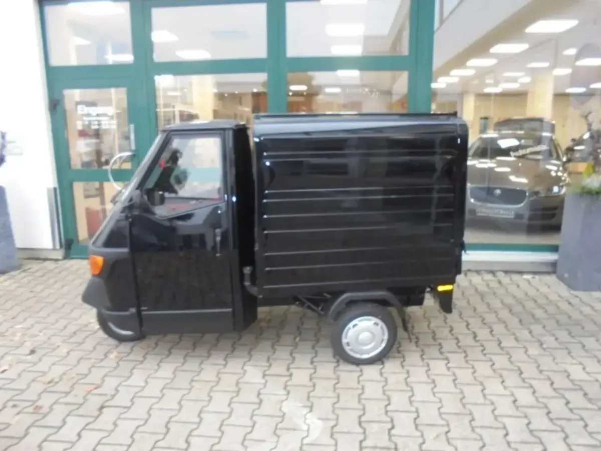 Neu Piaggio APE 2026 Schwarz Kleinwagen