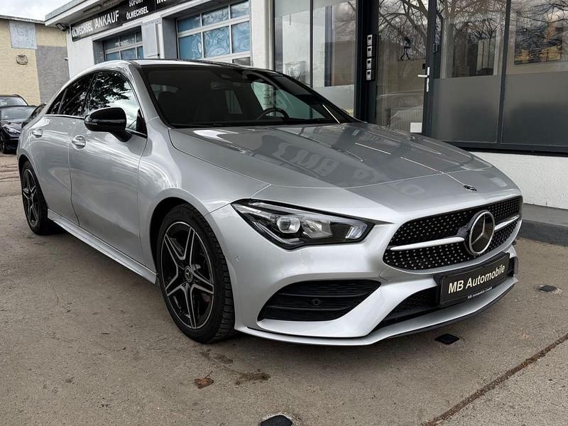 Gebraucht Mercedes CLA200 AMG line 163 PS (119 kW) 2023 Silber Coupé