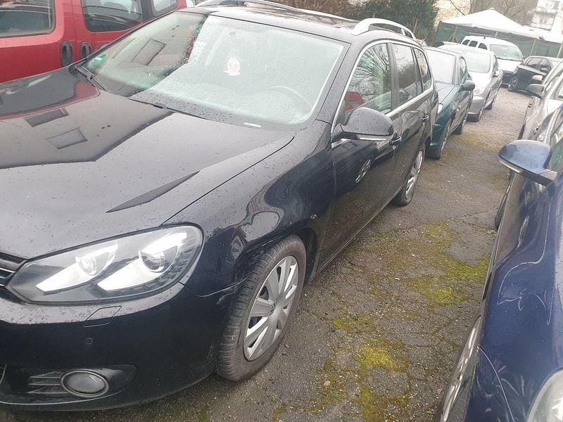 Gebraucht VW Golf VII Highline 122 PS (89 kW) 2012 Schwarz Kombi