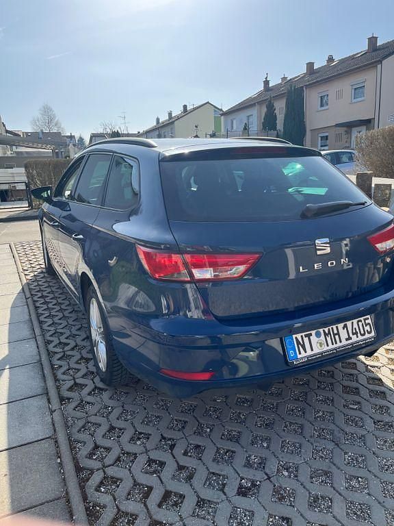 Gebraucht Seat Leon ST Style 116 PS (85 kW) 2019 Blau Kombi