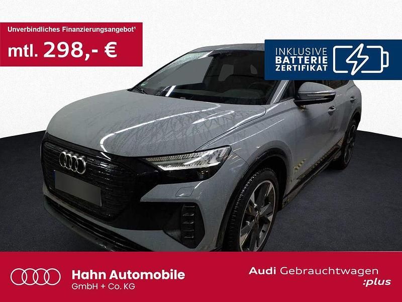 Grau Gebraucht 2023 Audi Q4 Sportback e-tron S-Line SUV | 37.930 € (Fairer Preis) - Bild 1/3
