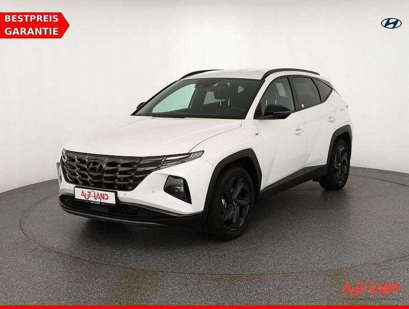 Weiß Gebraucht 2023 Hyundai Tucson Blackline SUV | 31.990 € (Fairer Preis) - Bild 1/4