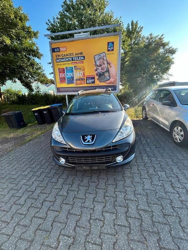 Blau Gebraucht 2009 Peugeot 207 Kombi | 899 € (Superpreis) - Bild 1/4