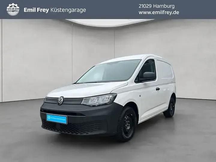 Weiß (candyweiß) Gebraucht 2024 VW Caddy Maxi Van / Kleinbus | 24.947 € (Superpreis) - Bild 1/4