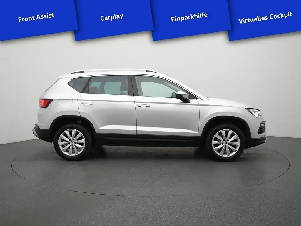 Gebraucht Seat Ateca Style 150 PS (110 kW) 2023 Silber / reflex silber (metallic) SUV
