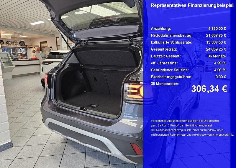 Neu VW T-Cross Life 116 PS (85 kW) 2026 Grau SUV