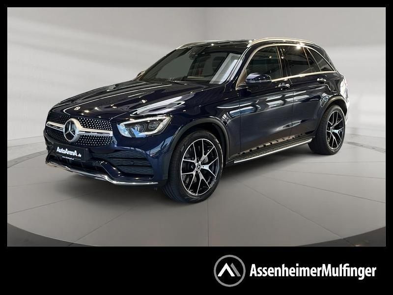 Blau Gebraucht 2020 Mercedes GLC300 AMG SUV | 36.679 € (Fairer Preis) - Bild 1/2