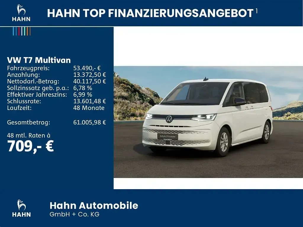 Neu VW Multivan Life 150 PS (110 kW) 2026 Weiß Van / Kleinbus