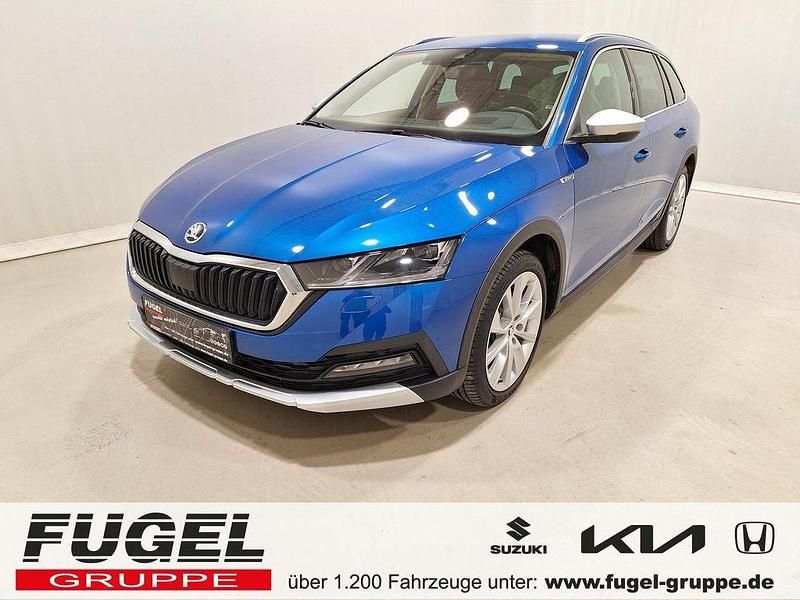 Raceblau metallic Gebraucht 2021 Skoda Octavia Scout 4x4 Kombi | 30.899 € (Guter Preis) - Bild 1/4