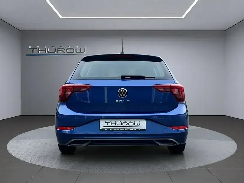 Second-hand VW Polo 110 CP (80 kW) 2022 Albastru Hatchback