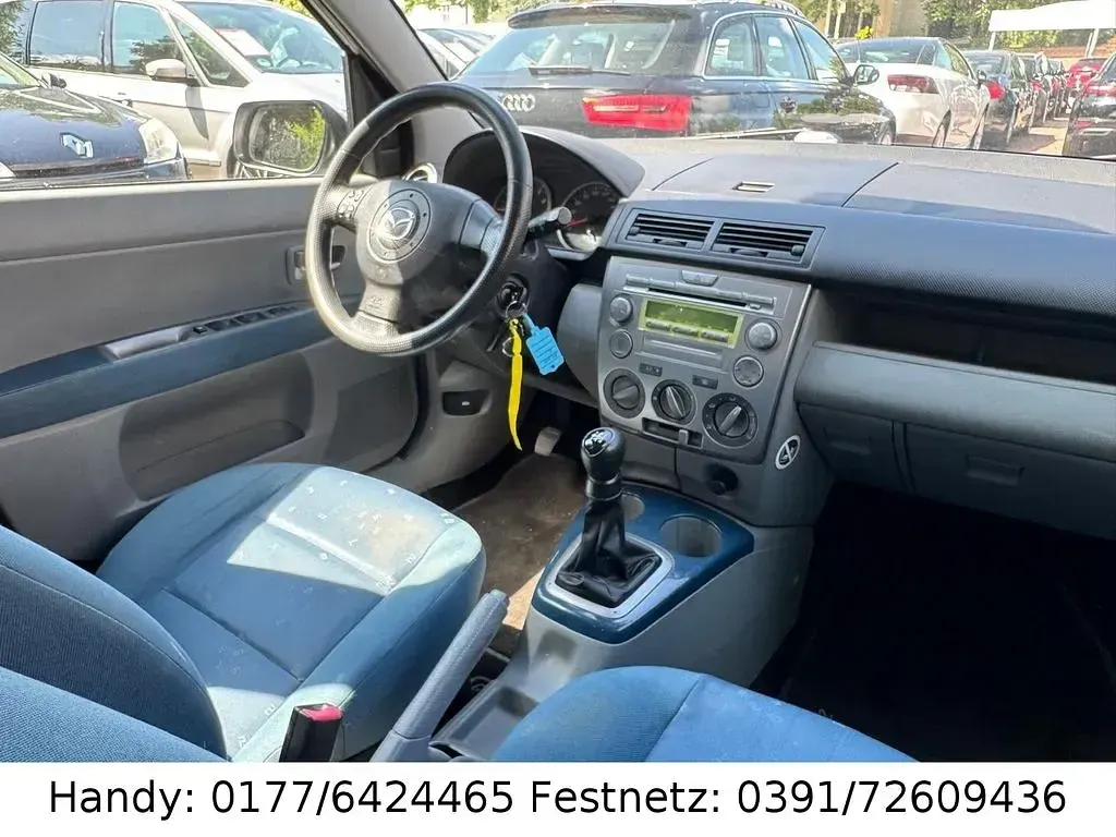 Gebraucht Mazda 2 80 PS (58 kW) 2004 Silber Kleinwagen