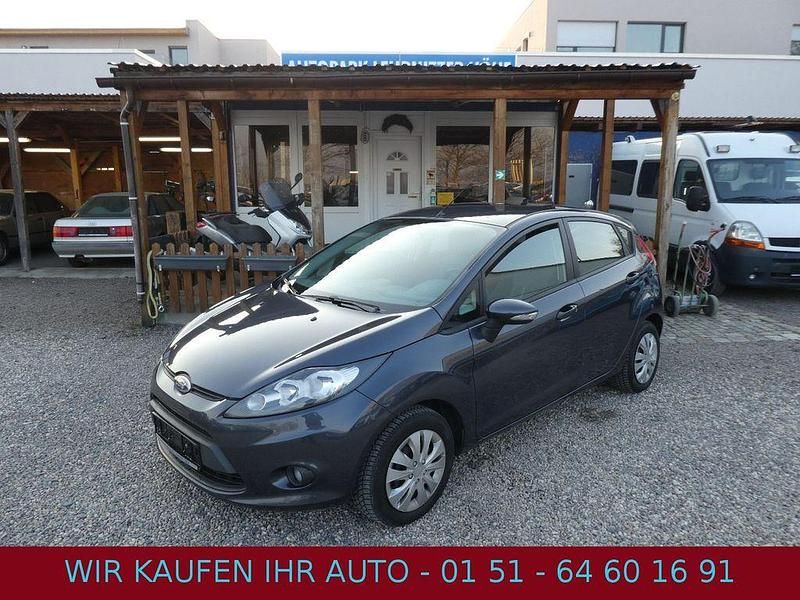 Gebraucht Ford Fiesta Trend 82 PS (60 kW) 2009 Grau Kleinwagen