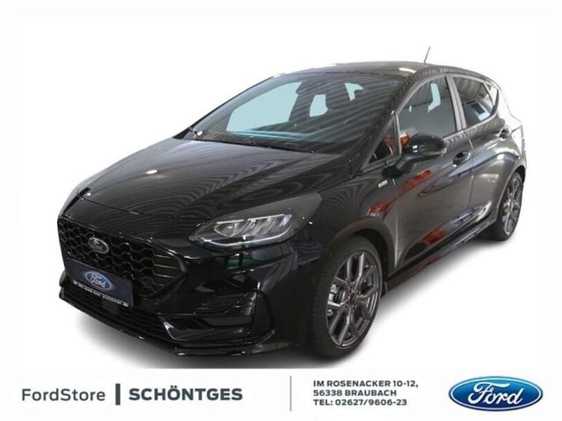 Schwarz Gebraucht 2024 Ford Fiesta ST-Line X Kleinwagen | 21.980 € (Etwas zu teuer) - Bild 1/3