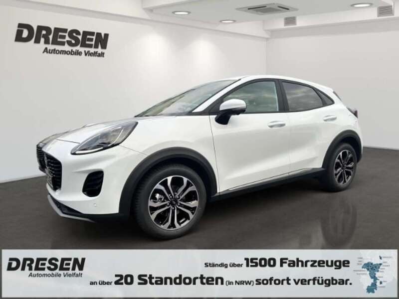 Weiss Gebraucht 2024 Ford Puma Titanium SUV | 24.990 € (Fairer Preis) - Bild 1/4