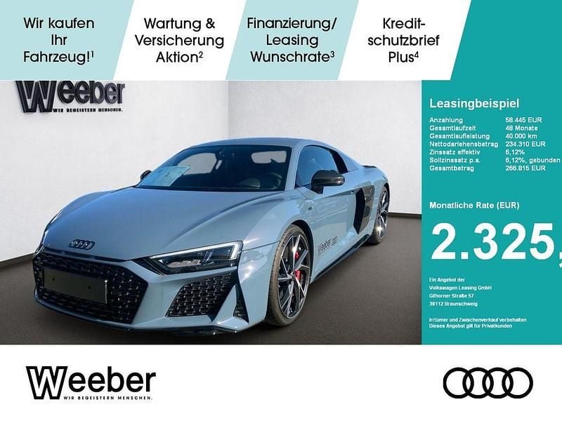 Grau Gebraucht 2025 Audi R8 Coupé Performance Coupé | 194.890 € (Fairer Preis) - Bild 1/4