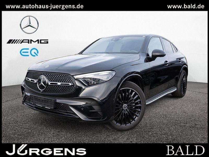 Metalliclack obsidianschwarz Gebraucht 2025 Mercedes GLC450 AMG Coupé | 73.880 € (Guter Preis) - Bild 1/4
