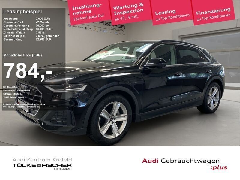 Schwarz Gebraucht 2023 Audi Q8 Ambiente SUV | 67.878 € (Guter Preis) - Bild 1/4