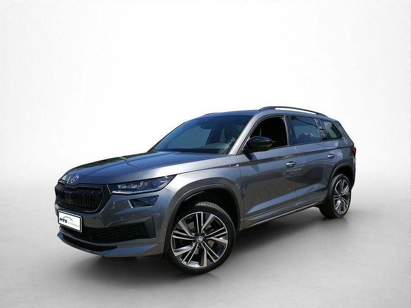 Grau Gebraucht 2022 Skoda Kodiaq SportLine SUV | 34.630 € (Fairer Preis) - Bild 1/4