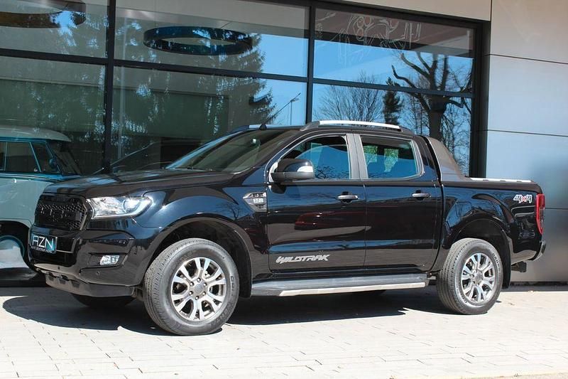 Używany Ford Ranger Wildtrack 200 KM (147 kW) 2018 Czarny Pickup