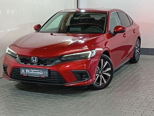 Neu Honda Civic Elegance 143 PS (105 kW) 2025 Premium crystal red Limousine