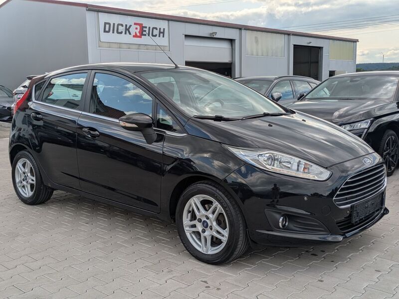 Schwarz Gebraucht 2013 Ford Fiesta Titanium Kleinwagen | 3.390 € (Superpreis) - Bild 1/4