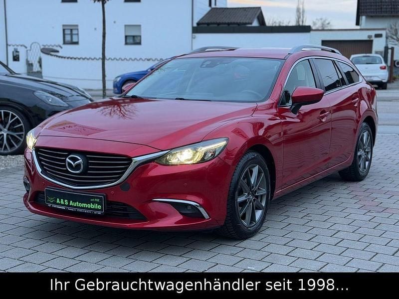 Gebraucht Mazda 6 Exclusive-Line 150 PS (110 kW) 2016 Rot Kombi