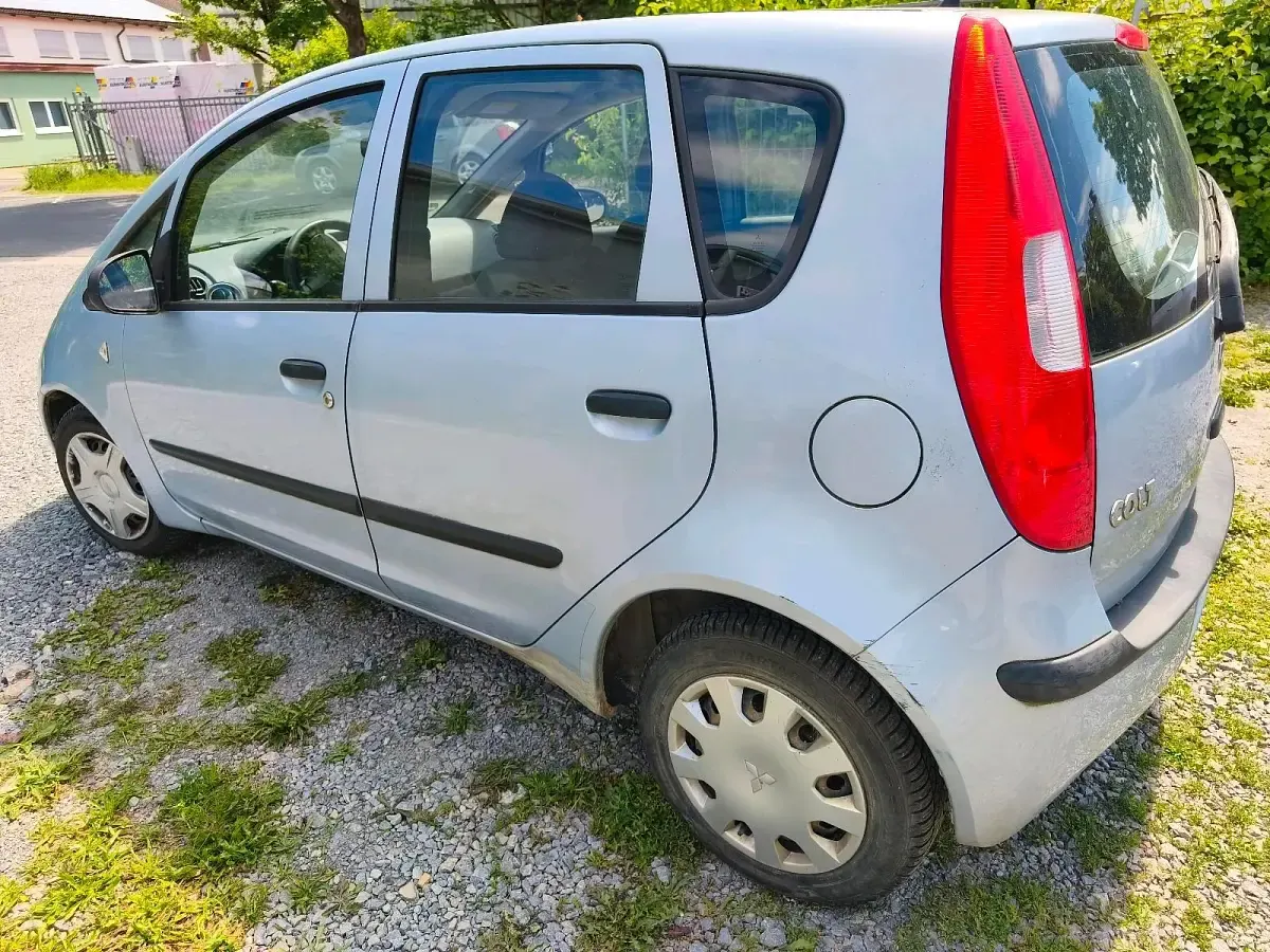 Gebraucht Mitsubishi Colt 95 PS (69 kW) 2007 Blau Kleinwagen