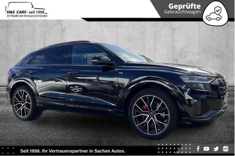 Schwarz Gebraucht 2019 Audi Q8 Sport SUV | 58.950 € (Teuer) - Bild 1/4