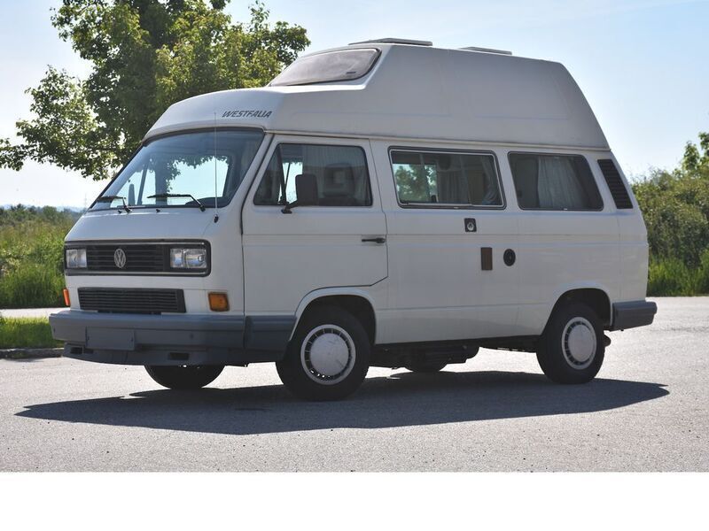 Weiß Gebraucht 1989 VW T3 California Van | 14.995 € - Bild 1/4